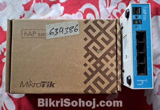 Mikrotik RB941-2nD hAP-Lite Small Home Wifi Router